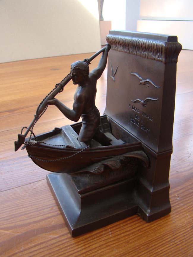A fine single New Bedford Whaling Monument bookend by Jennings Brothers circa 1925 — image 2
